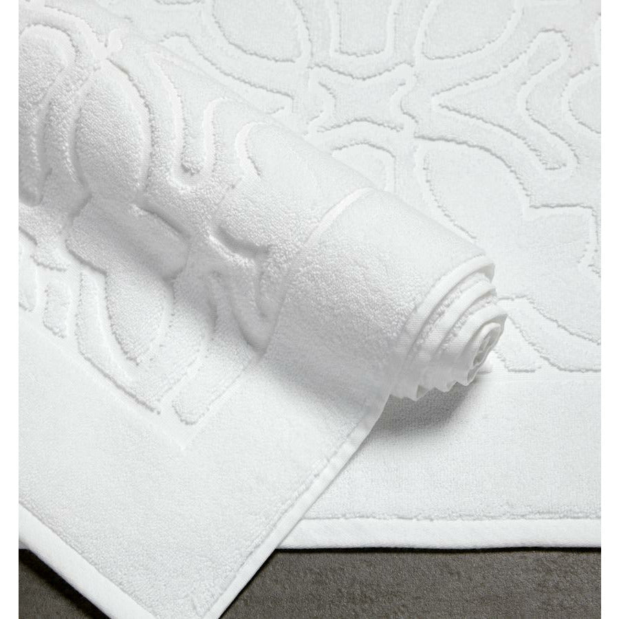Sferra Moresco Bath Towels Lifestyle Detail Mat Fine Linens