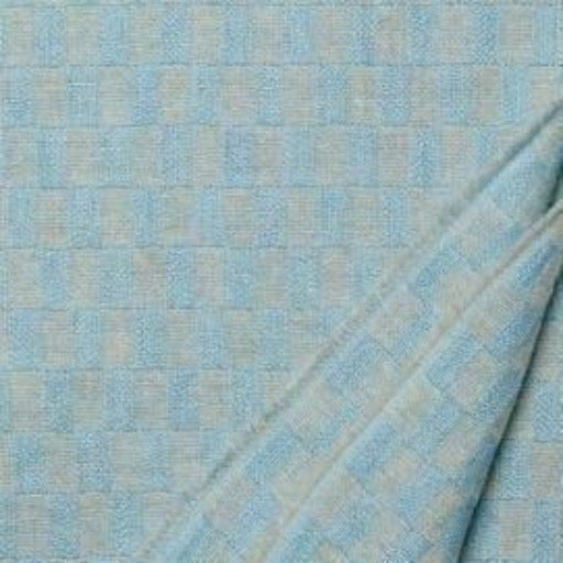Sferra Palmilla Throw Blanket Swatch Aqua Fine Linens 