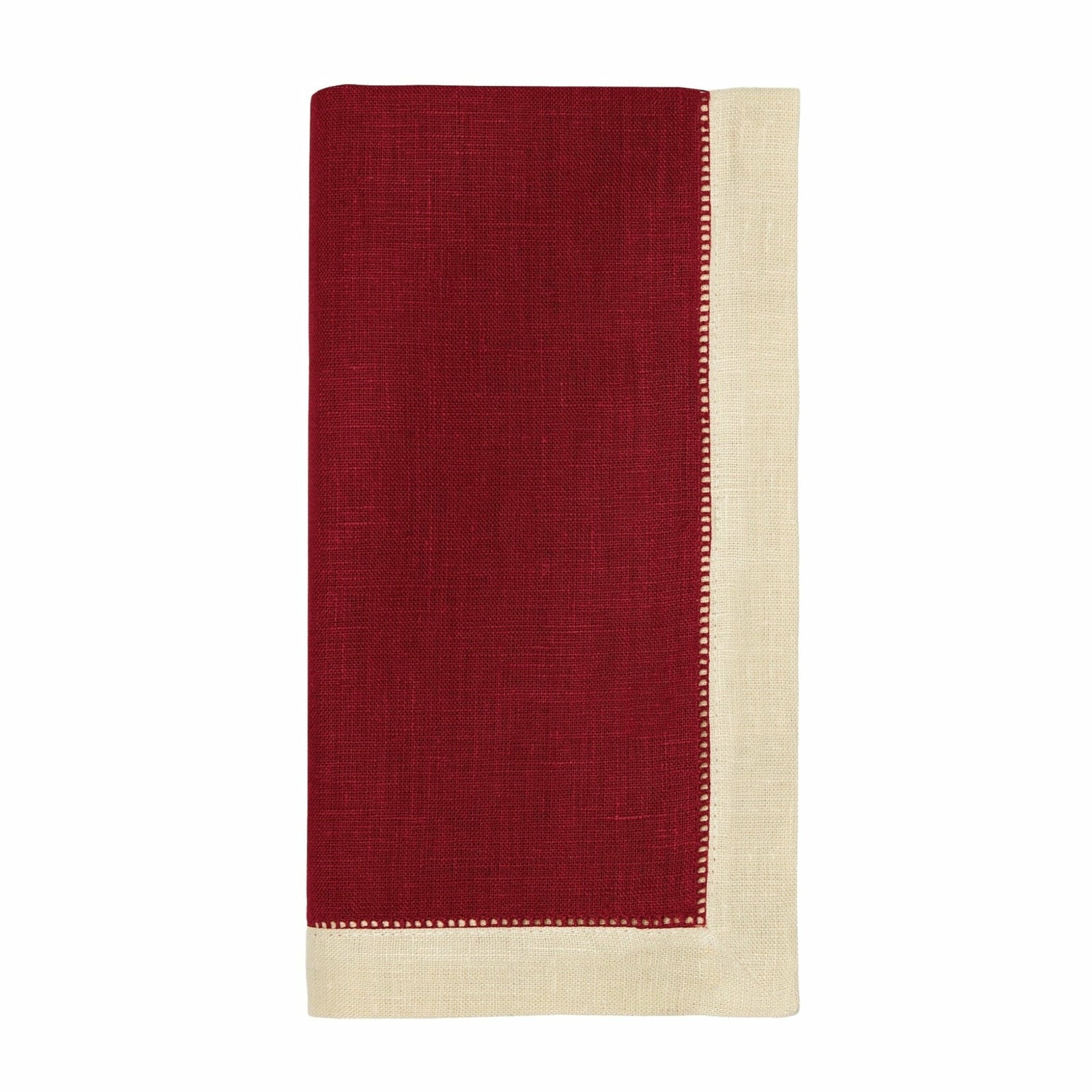 Sferra Roma Table Linens Cinnabar/Stone Fine Linens