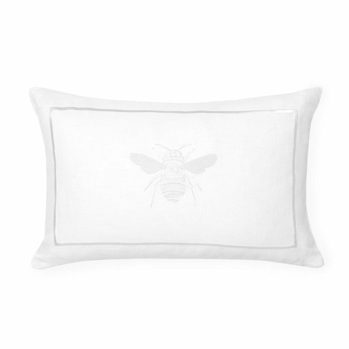 Sferra Ronzio Decorative Pillow White/White Fine Linens