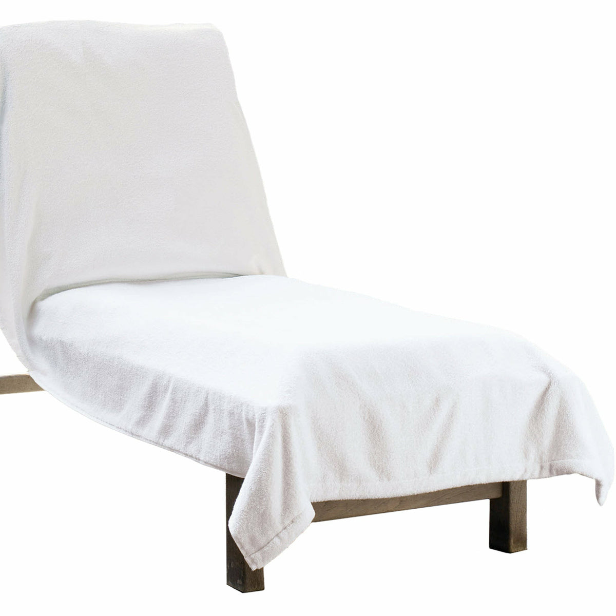 Sferra Santino Terry Lounge Chair Towel Cover Fine Linens