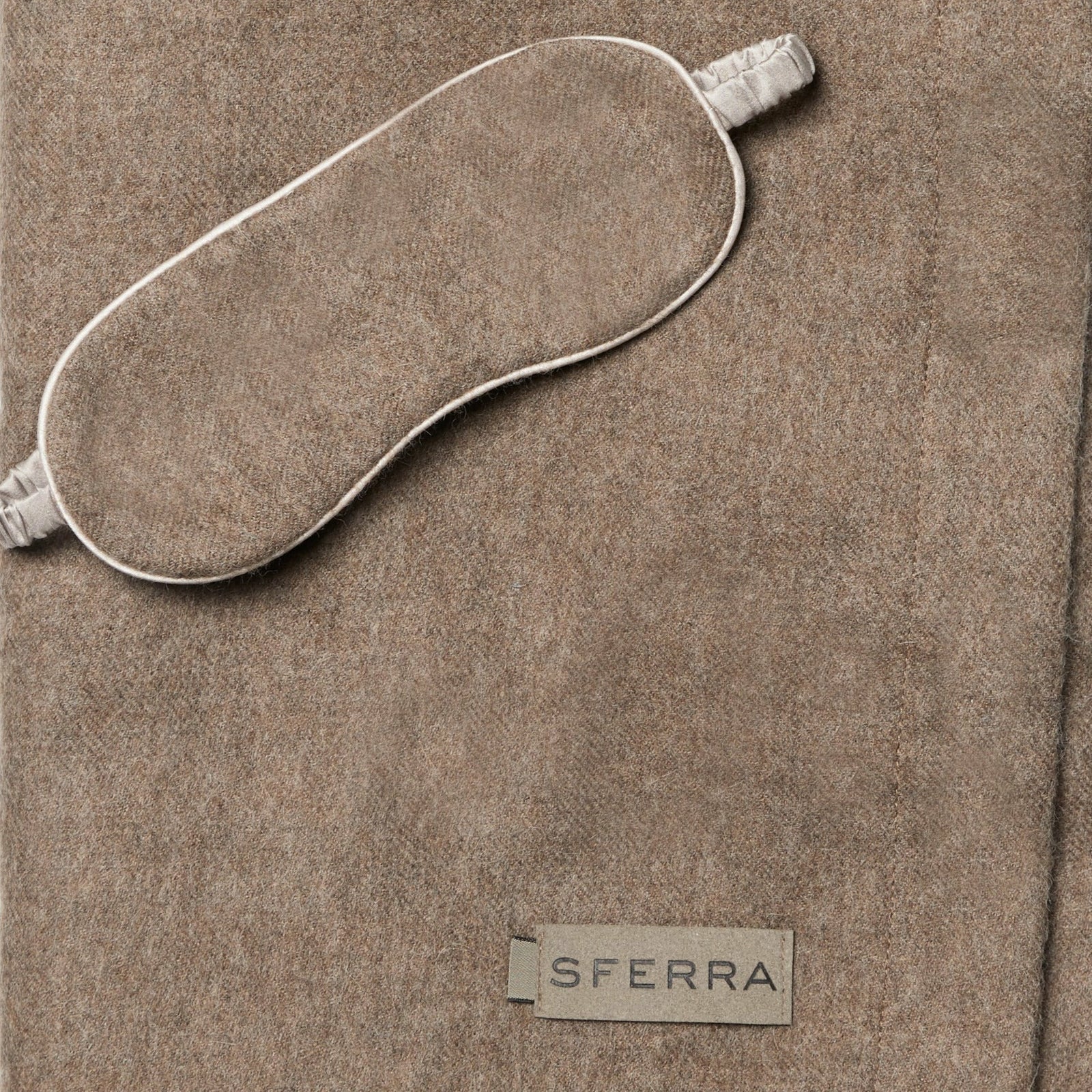 Sferra Viaggio Travel Set Mocha Main Fine Linens