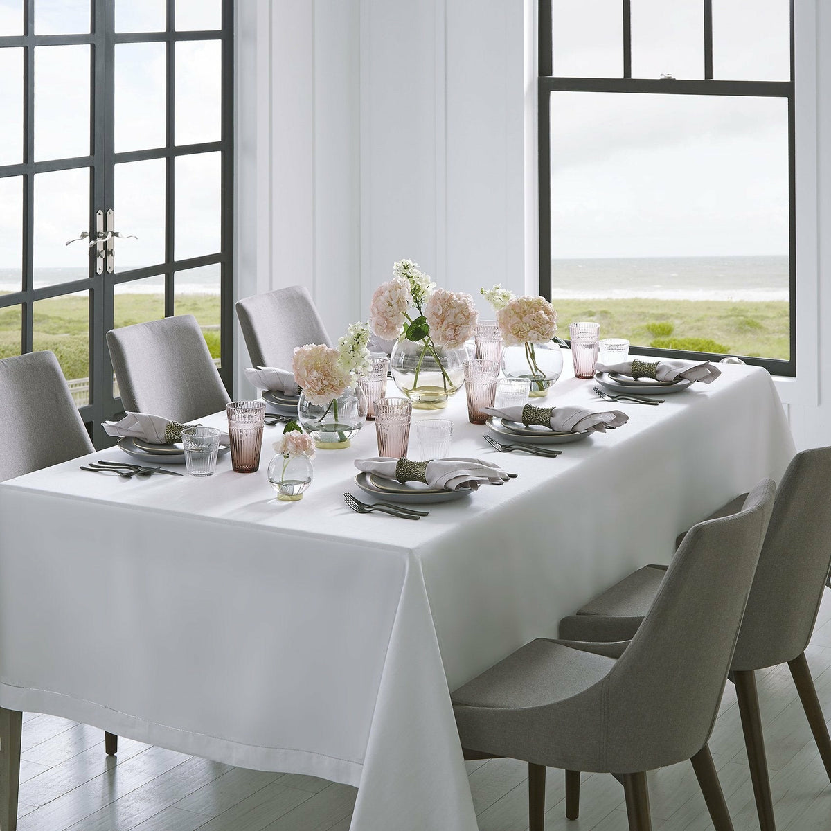 Luxury Linen Tablecloths - Designer Table Linens
