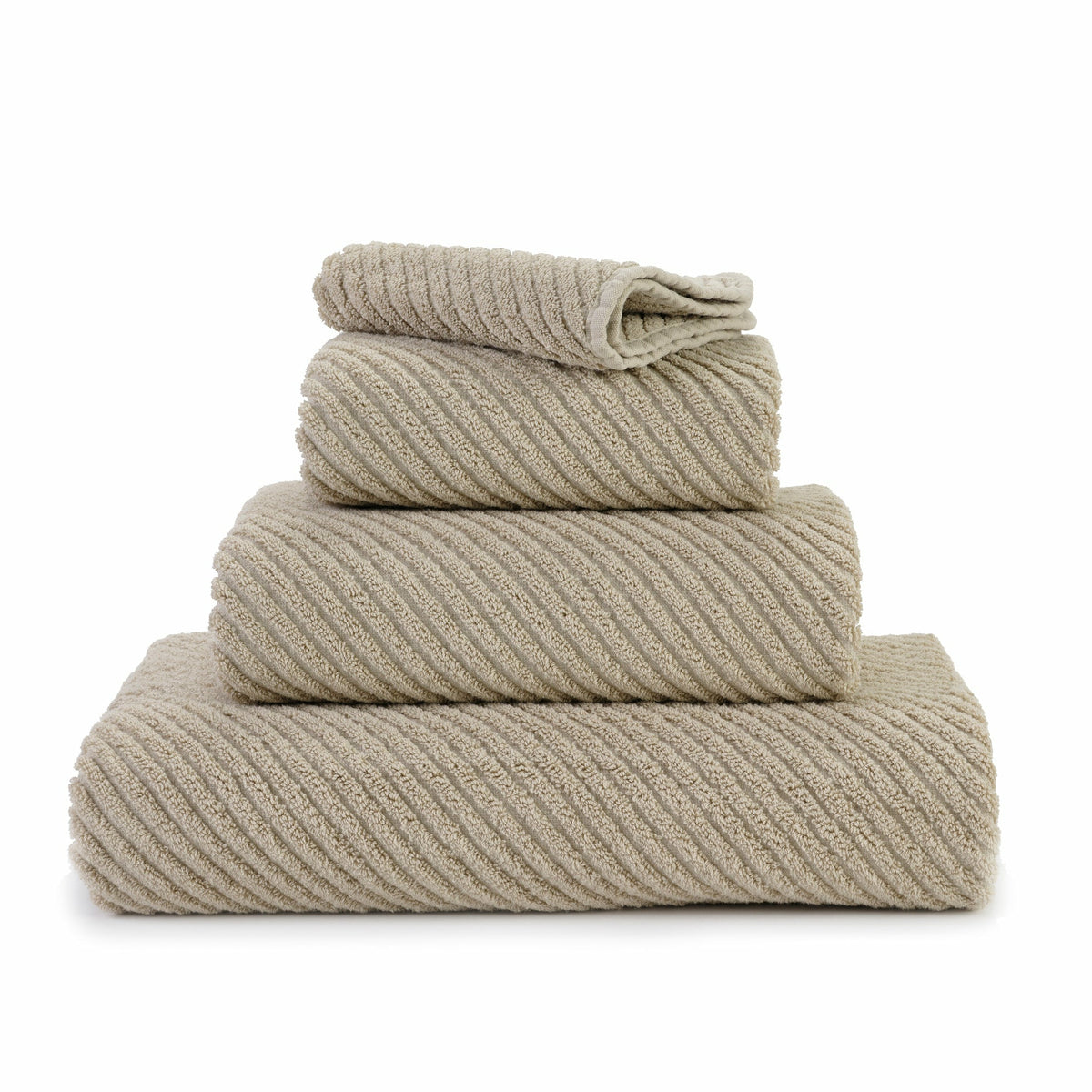 Abyss Super Twill Bath Towels Stack Linen (770) Fine Linens