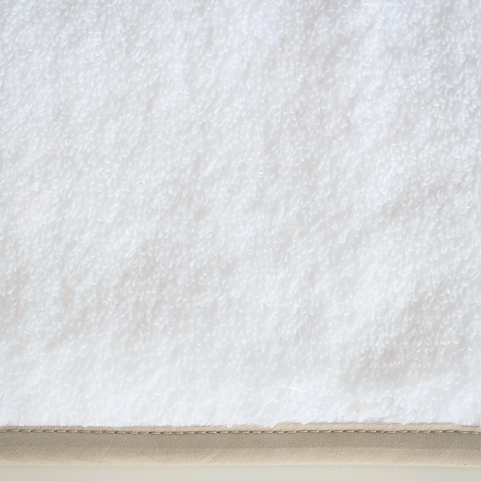 Home Treasures Bodrum Bath Towel Double White/Candlelight Royal Sateen Fine Linens