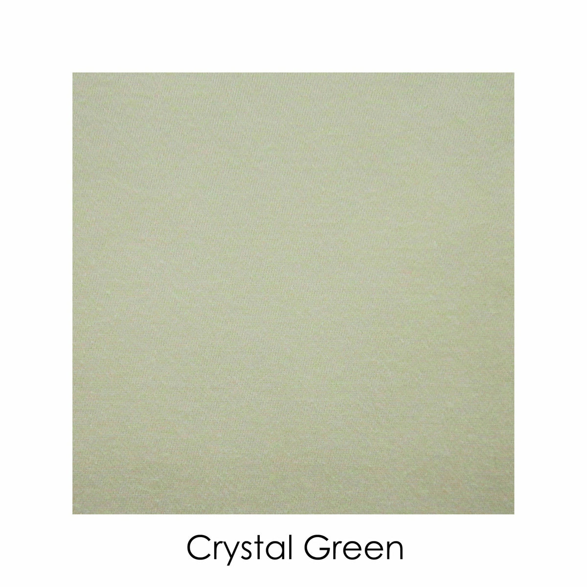 Home Treasures Royal Sateen Color Swatch Crytal Green Fine Linens