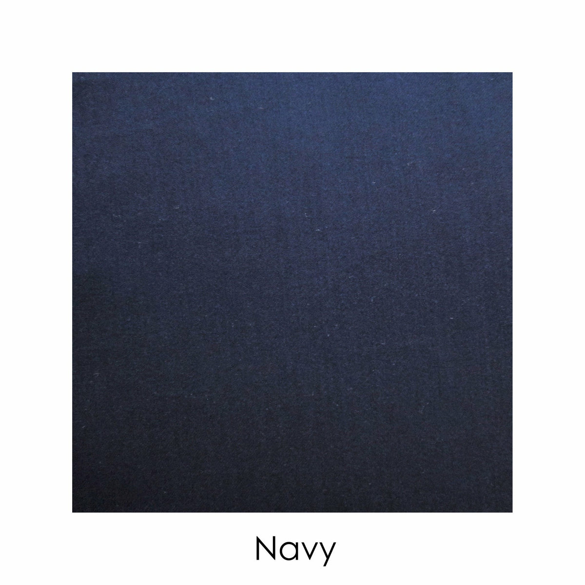 Home Treasures Royal Sateen Color Swatch Navy Fine Linens