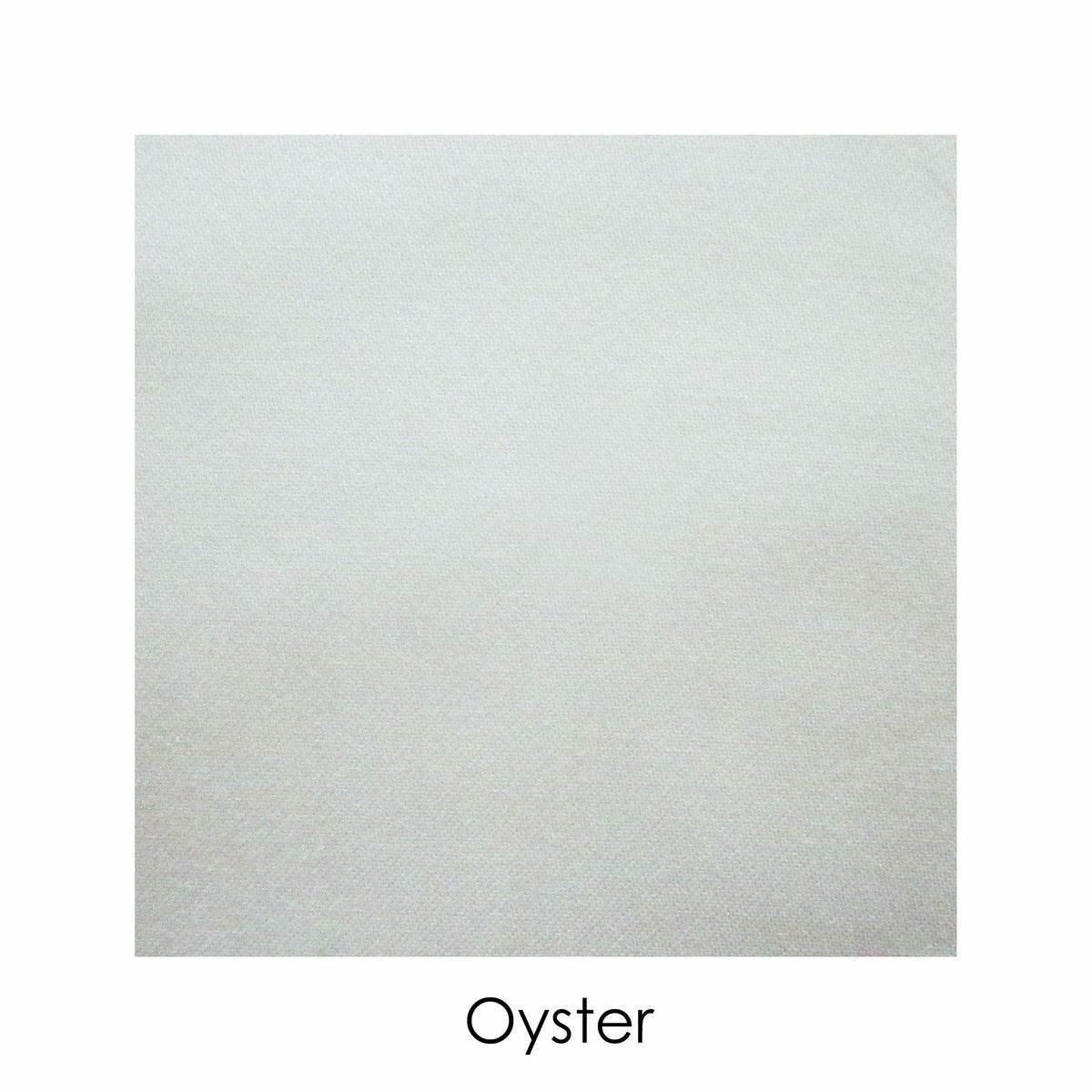 Home Treasures Royal Sateen Color Swatch Oyster Fine Linens