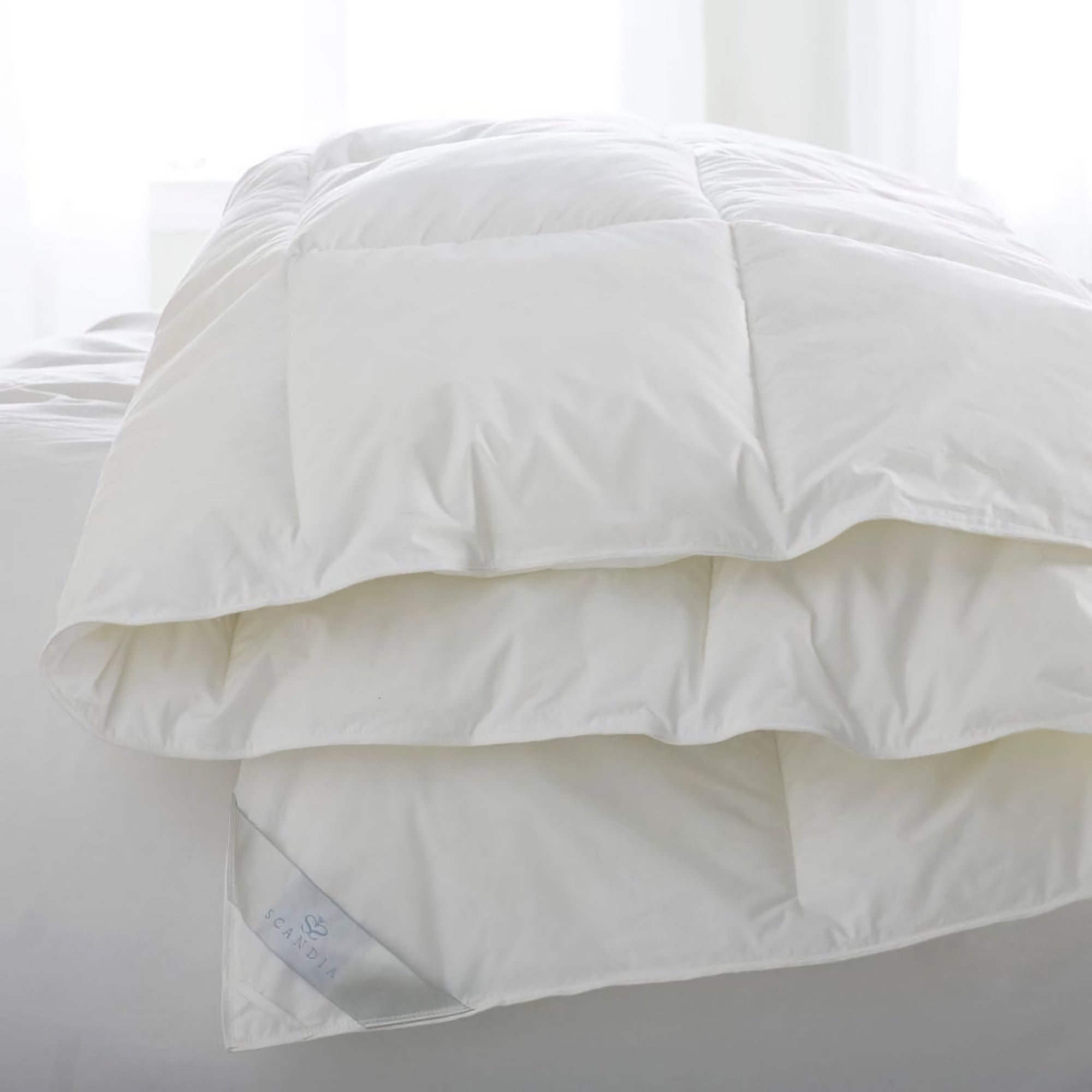 Scandia Home Bergen Down Free Comforter Fine Linens