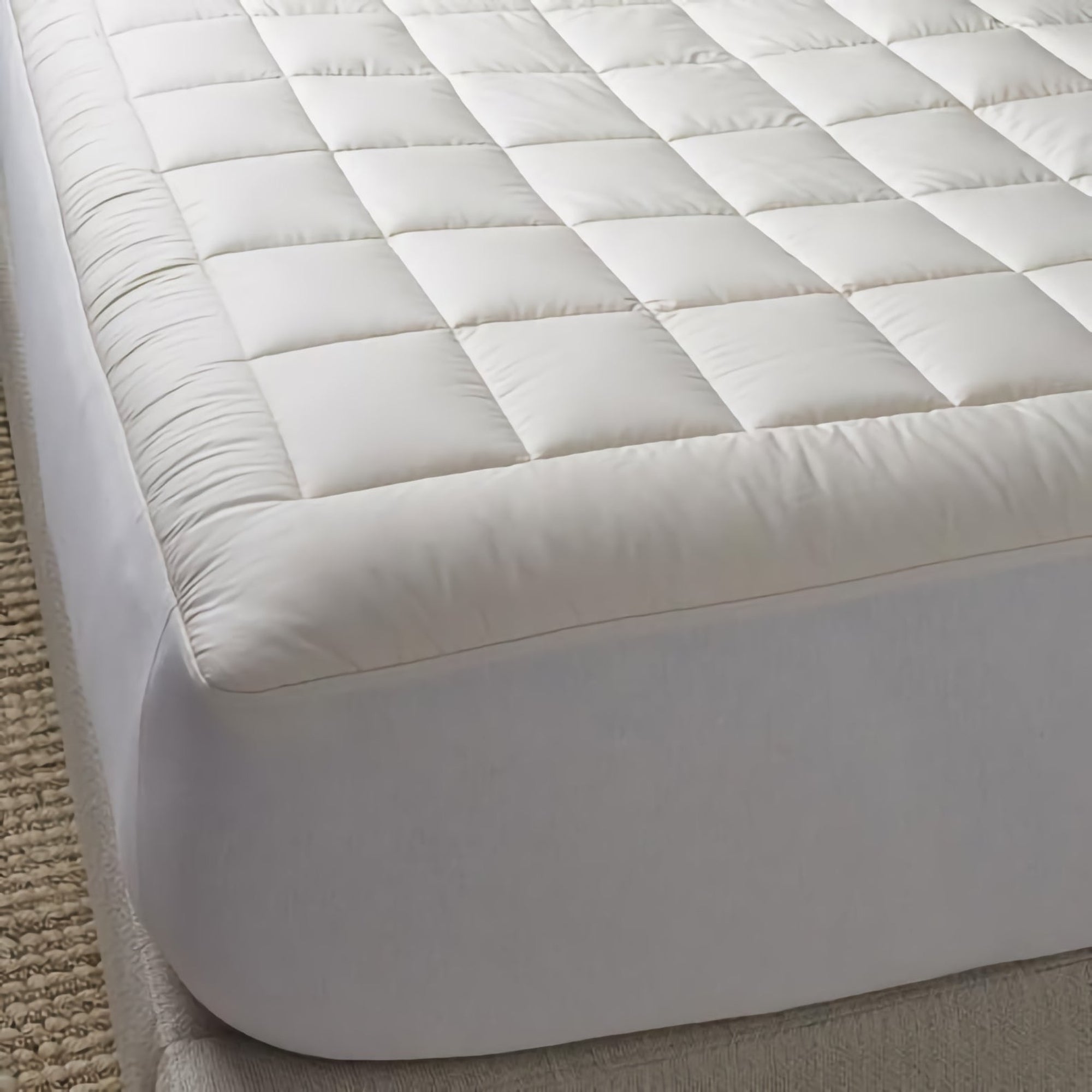 Scandia Home Bio-Wool Mattress Pad Fine Linens