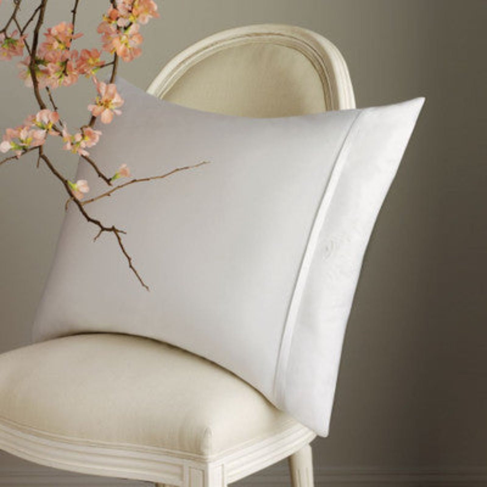 Scandia Home Sateen Deluxe Pillow Protectors White Fine Linens