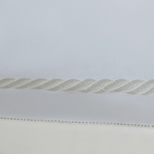 Full Bed with BOVI Simone Bedding in a room