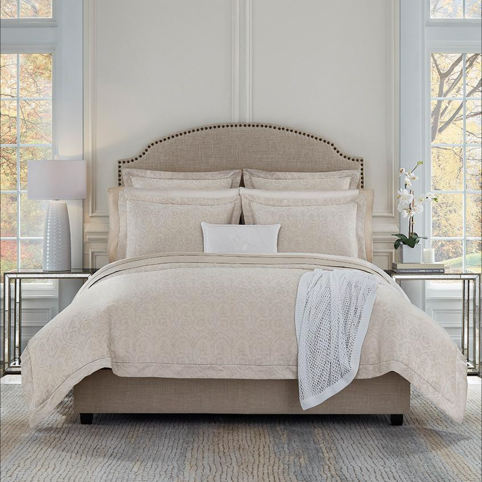 Sferra Amiata Bedding Main Rose Fine Linens