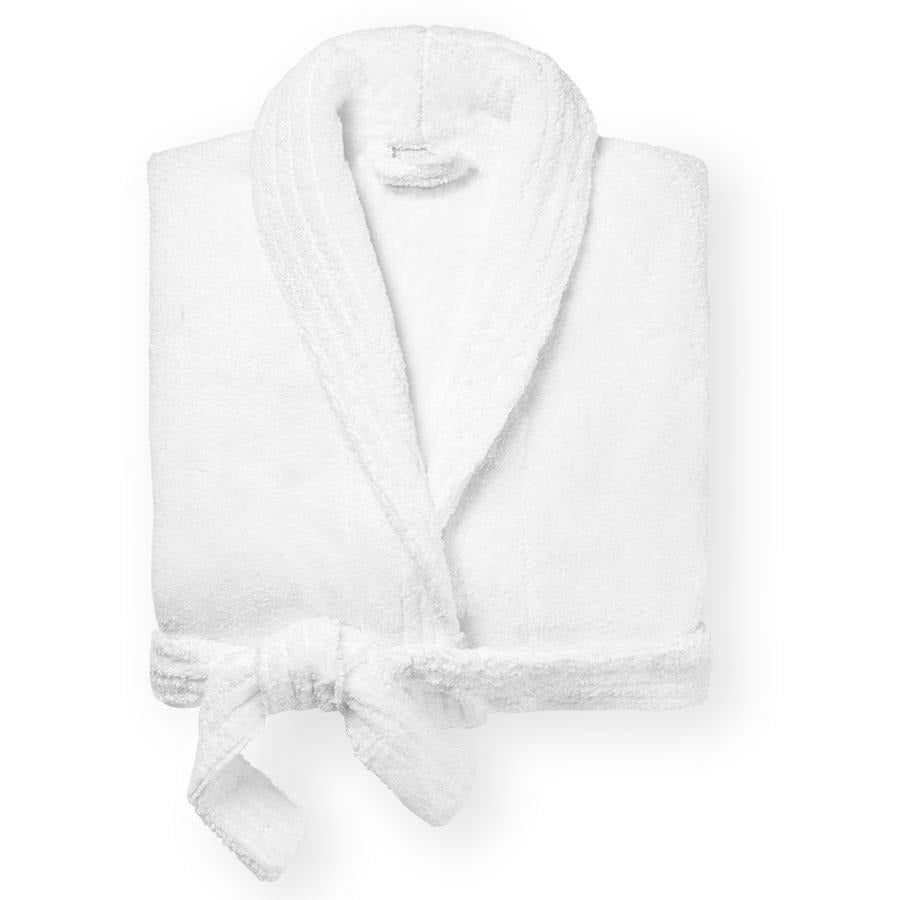 Sferra Amira Bath Towels Robe White Fine Linens