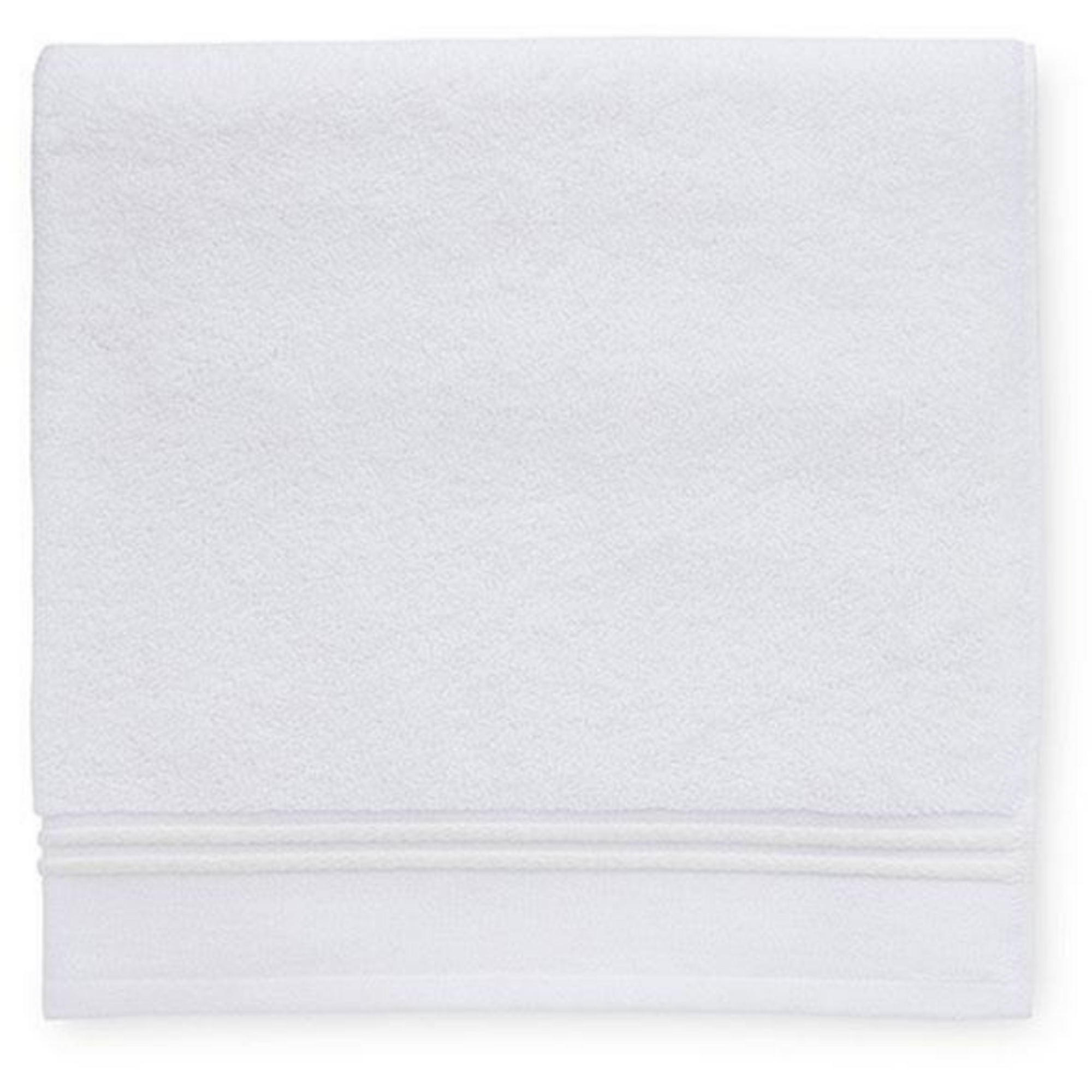 Sferra Aura Bath Towels Main White/Ivory Fine Linens