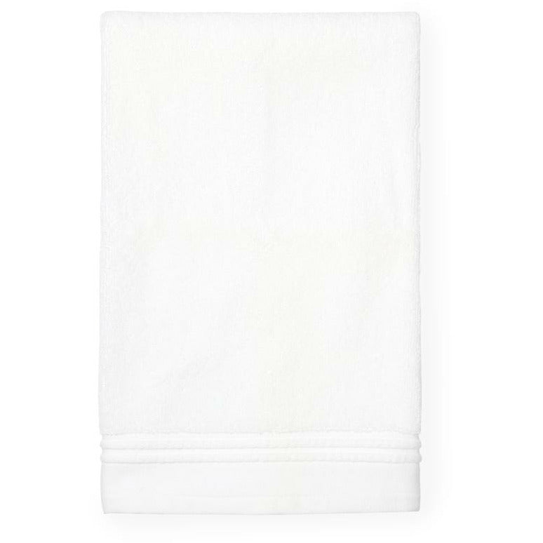 Sferra Aura Bath Towels White/White Fine Linens