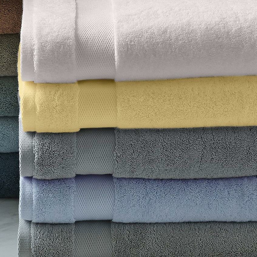 Sferra Bello Bath Towels Stack Colors Fine Linens