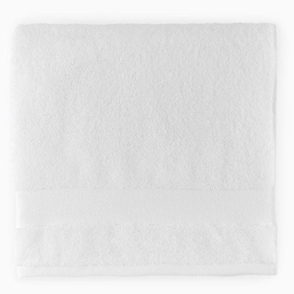 Sferra Bello Bath Towels Main White Fine Linens