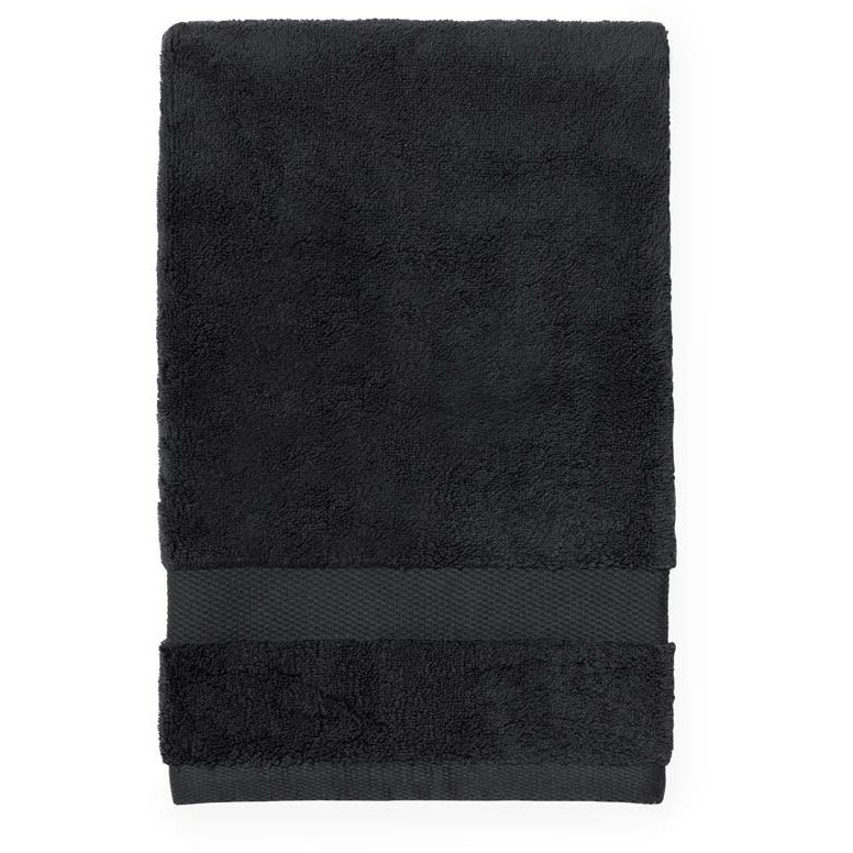 Sferra Bello Bath Towels Black Fine Linens