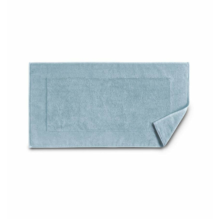 Sferra Bello Bath Towels Bath Mat Blue Fine Linens