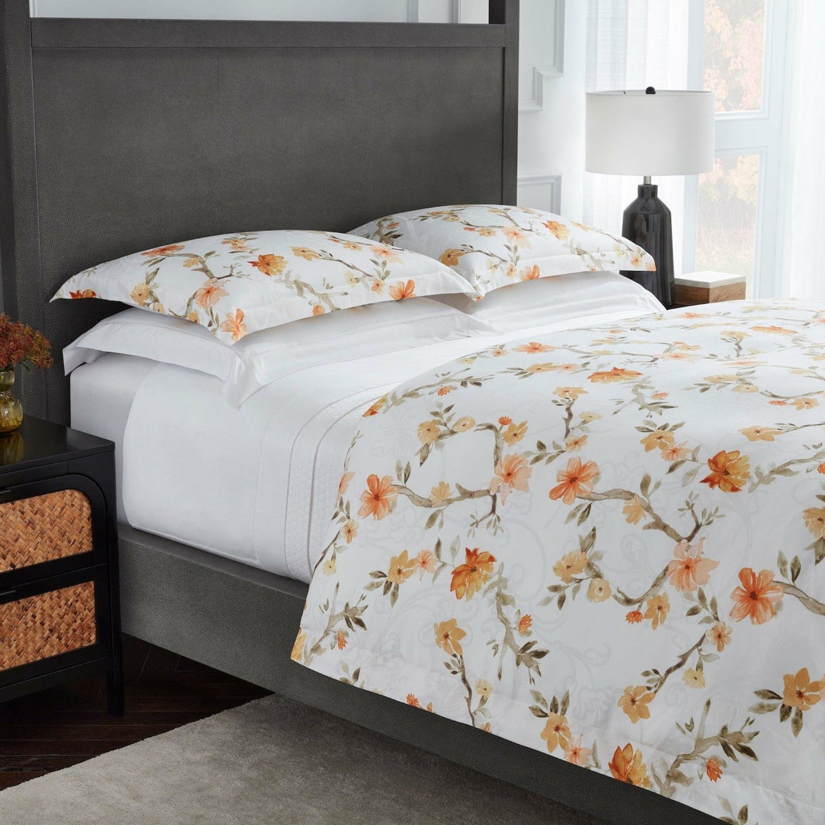 Sferra Biana Bedding Landscape Peach Fine Linens