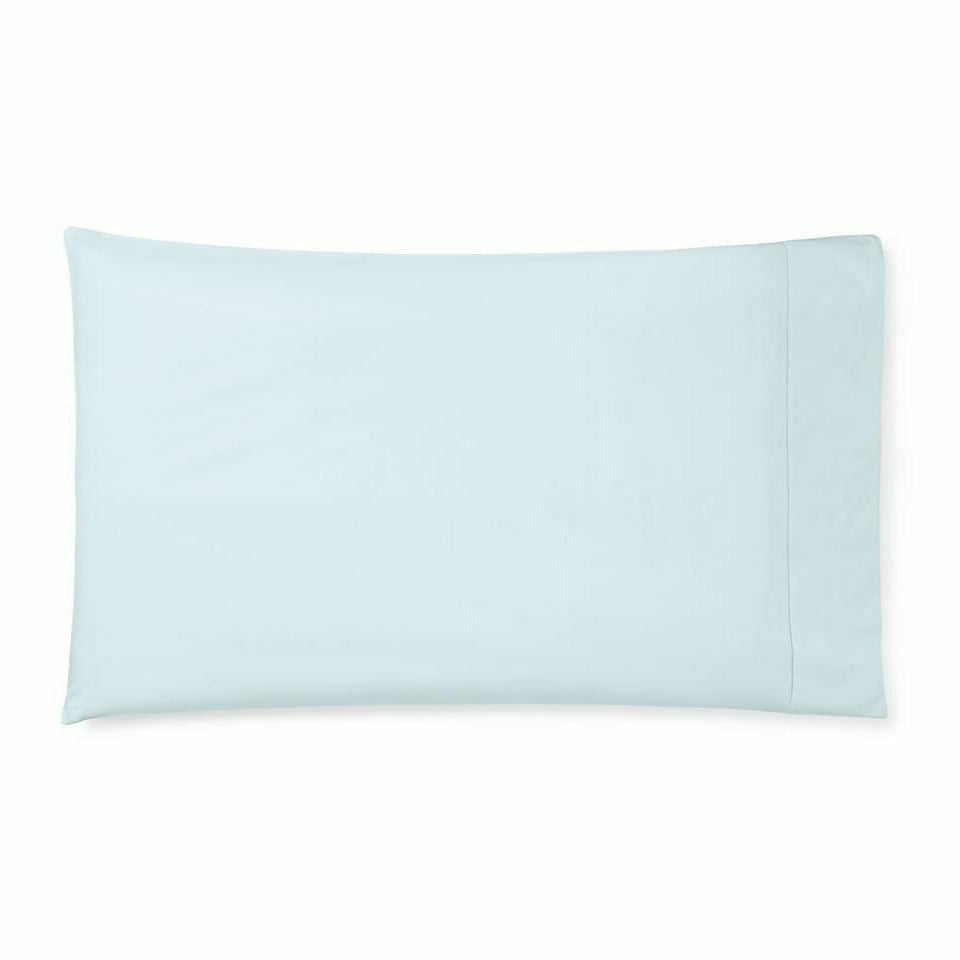 Sferra Celeste Pair Set of Two Pillowcases Aquamarine Fine Linens 