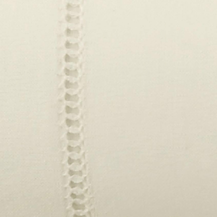Sferra Celeste Percale Bed Swatch Ivory Fine Linens