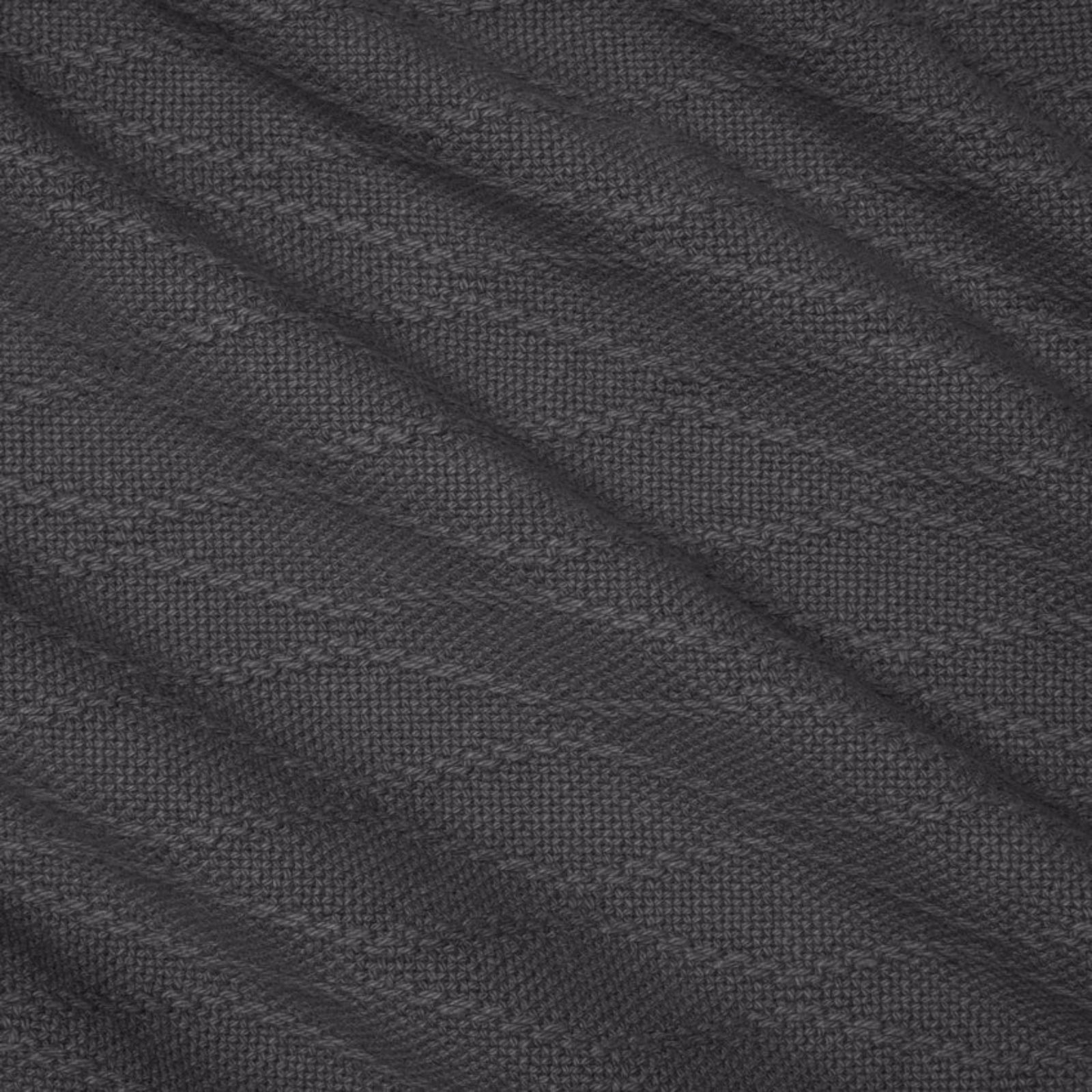 Closeup of Sferra Cetara Bedding Sham Asphalt Color