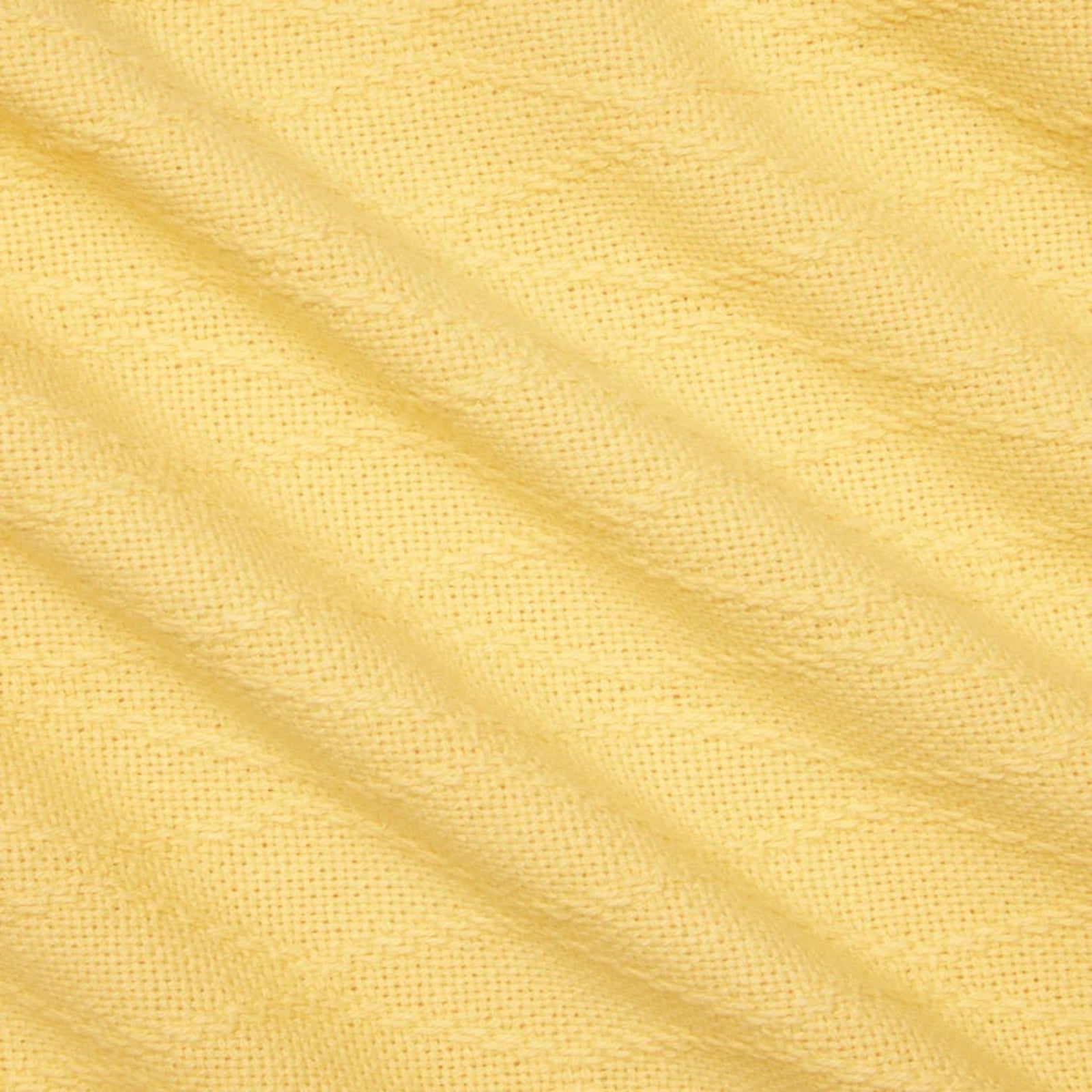 Closeup of Sferra Cetara Bedding Sham Banana Color