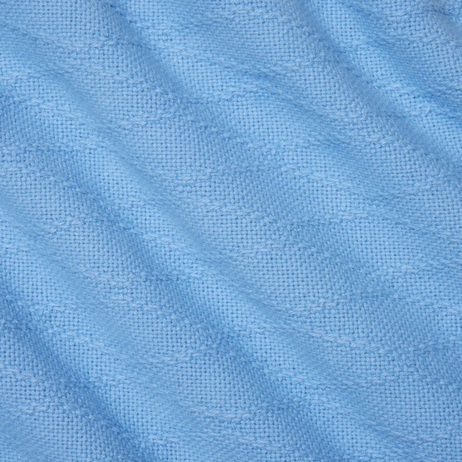 Closeup of Sferra Cetara Bedding Sham Cobalt Color