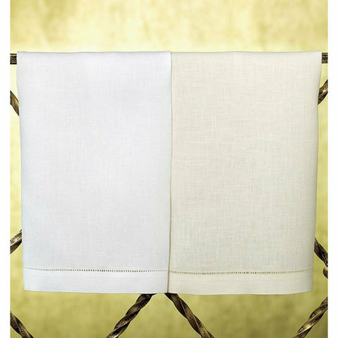 Sferra Classico Linen Guest Towel - White featured image