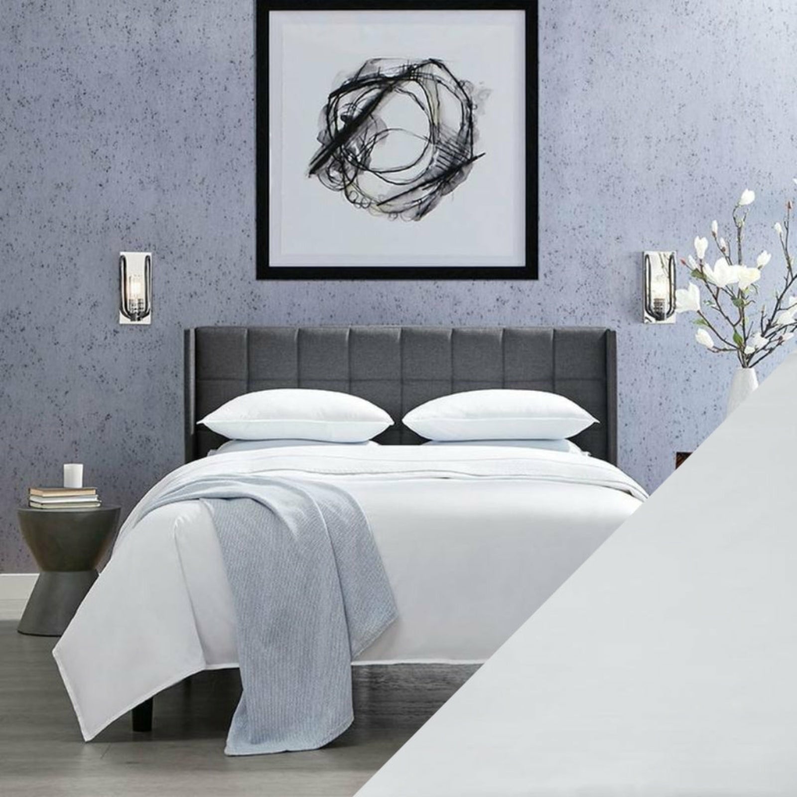 Sferra Corto Celeste Bedding Tin Fine Linens