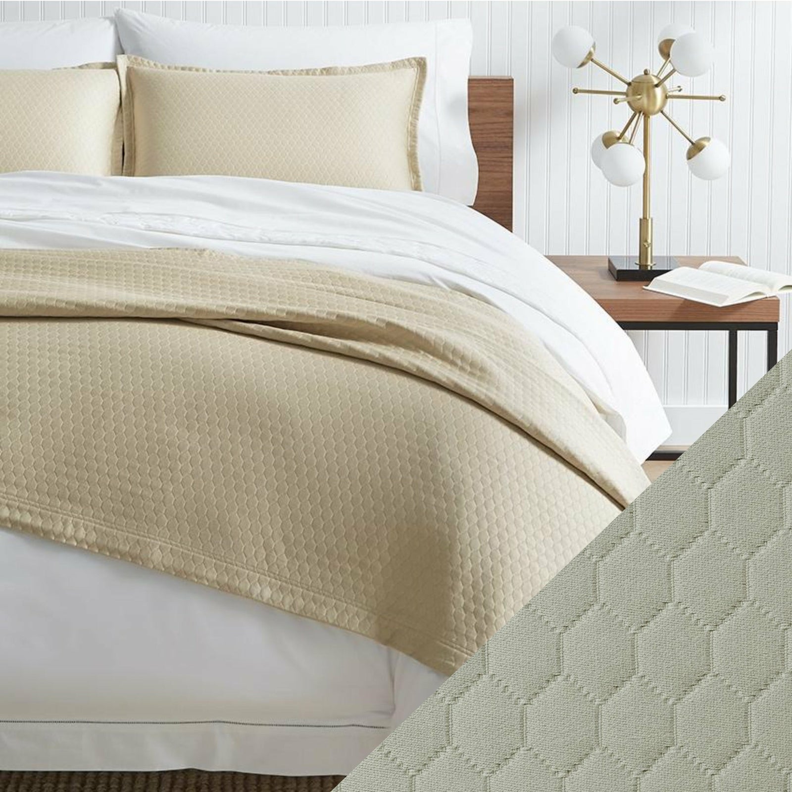 Sferra Favo Bedding Main Seagreen Fine Linens