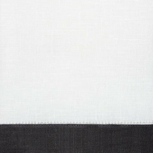 Sferra Filo Tip Towel White Smoke Fine Linens