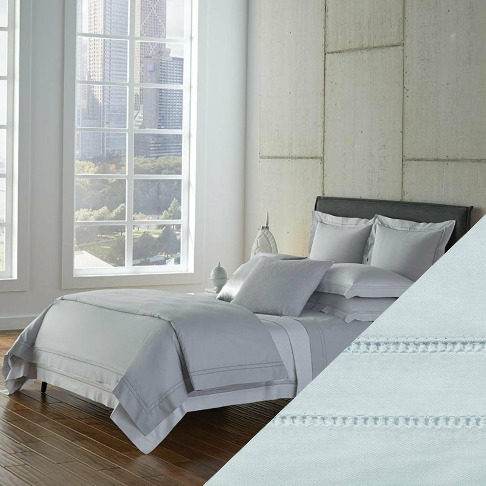 Sferra Finna Bedding Sky Fine Linens