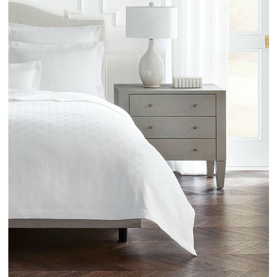 Sferra Gaeta Bedding Collection White Fine Linens Corner