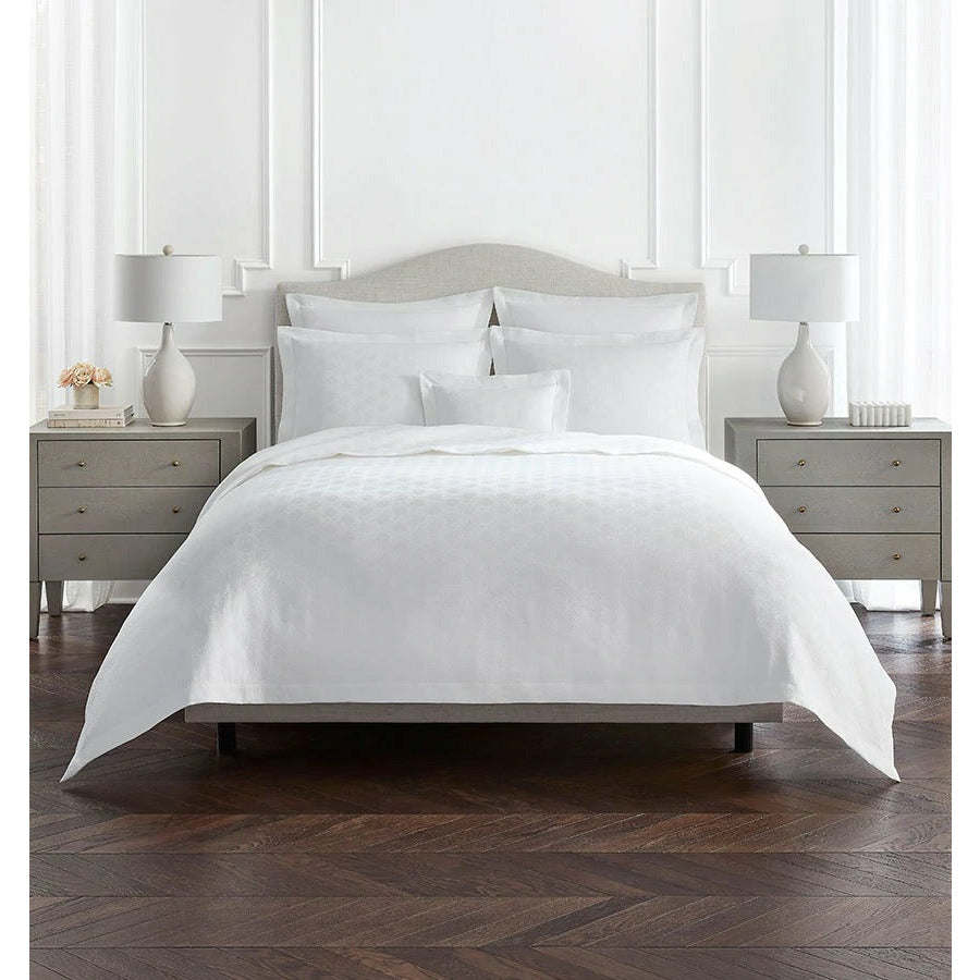 Sferra Gaeta Bedding Collection White Fine Linens