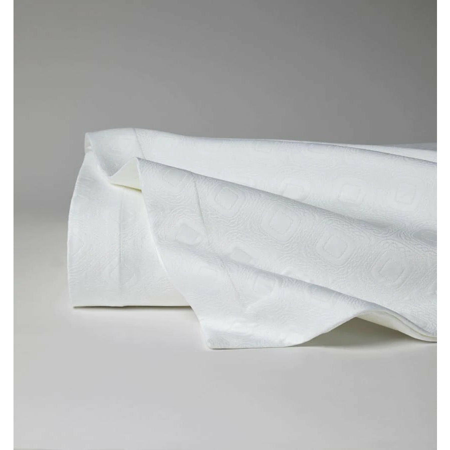 Sferra Gaeta Bedding Cotton White Fine Linens