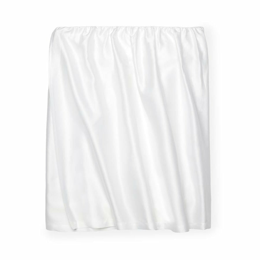 Sferra Giotto Bed Skirt White Silo Fine Linens