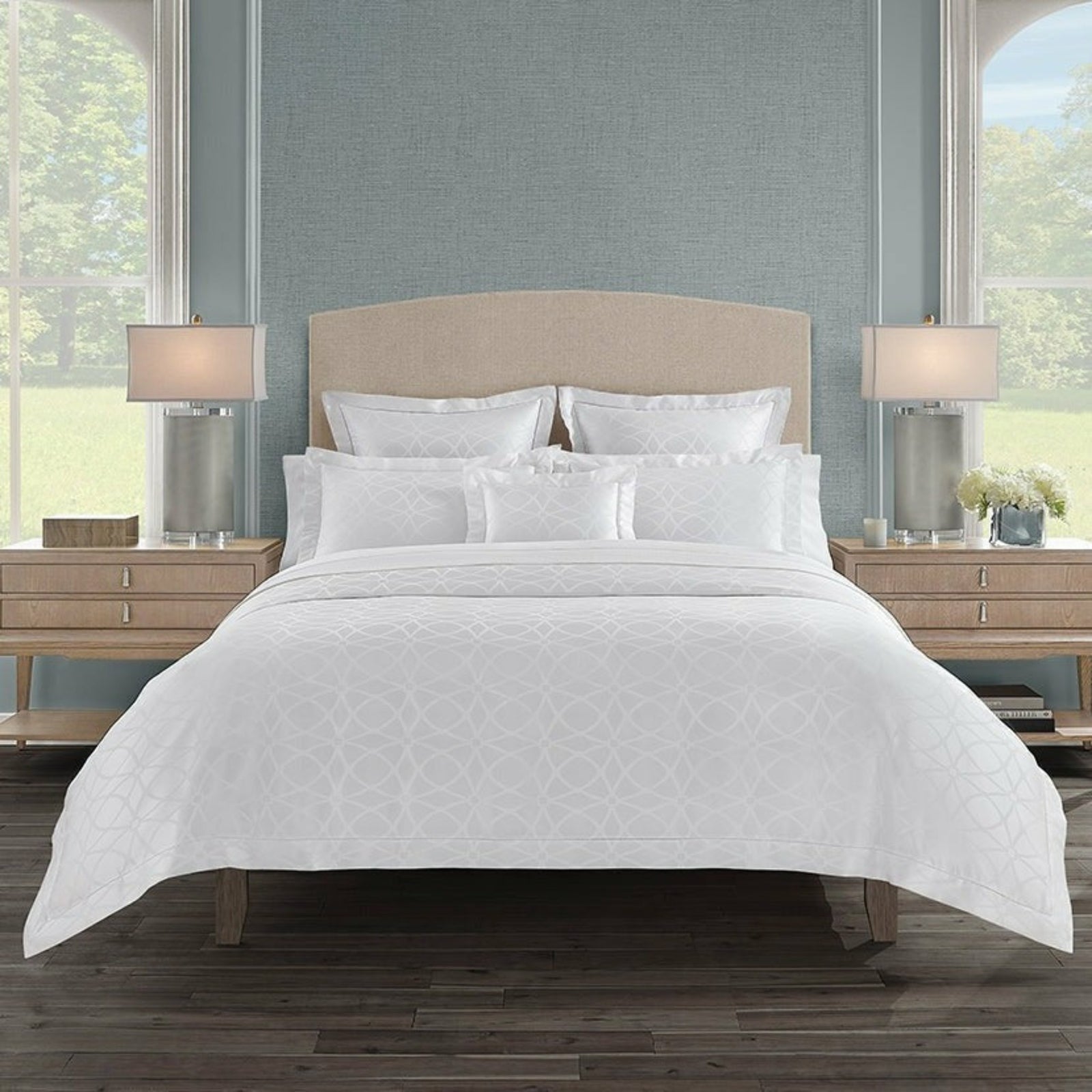 Sferra Giza 45 Porta Bedding Collection White Fine Linens