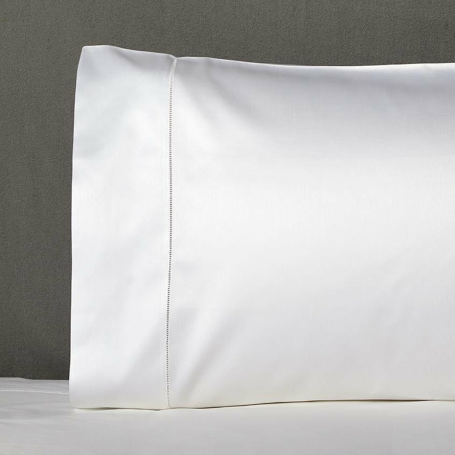 Sferra Giza 45 Sateen Bedding White Pillowcases 1840 Default Fine Linens