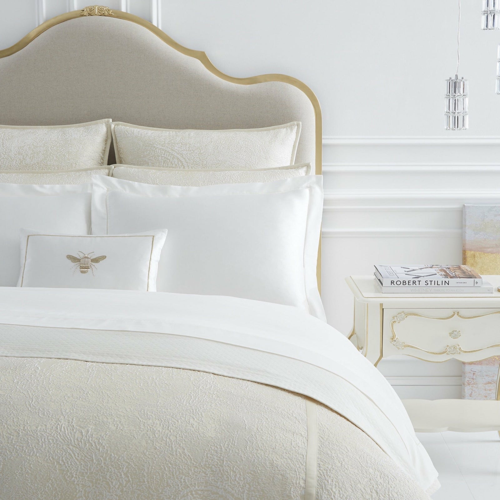 Sferra Giza 45 Seta Bedding Main Candlelight Fine Linens