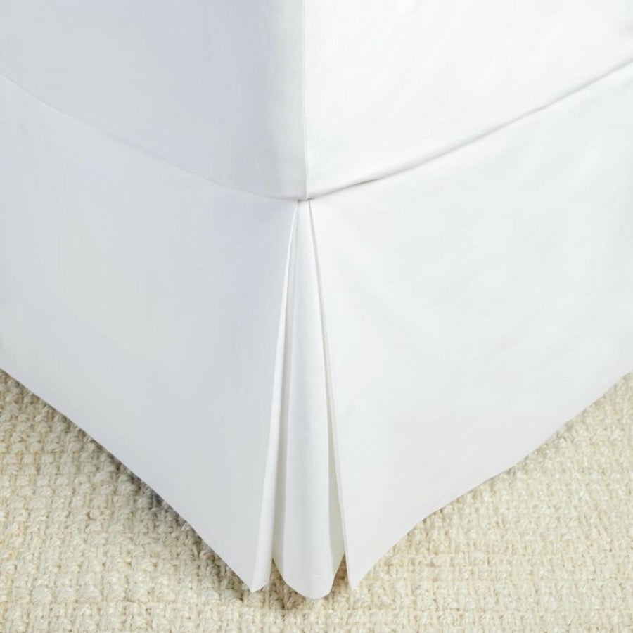 Sferra Grande Hotel Bed Skirt White Fine Linens