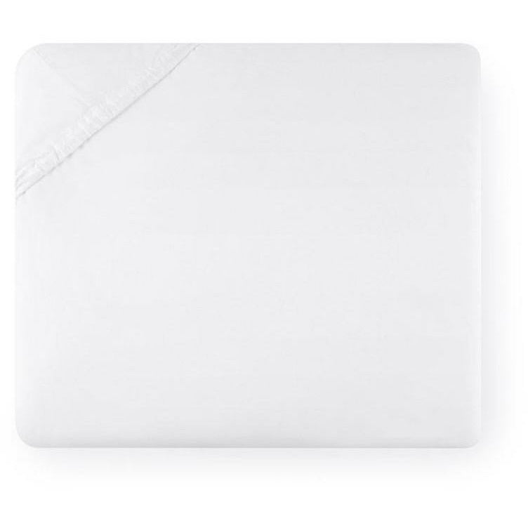 Sferra Grande Hotel Collection Bottom Fitted Sheet White Fine Linens