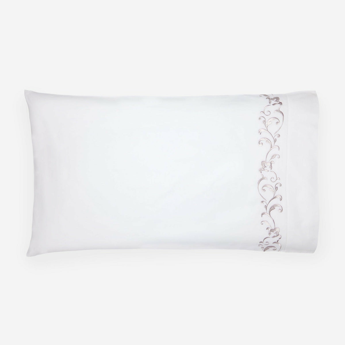 Sferra Griante Bedding Pillowcase White/Opal Fine Linens
