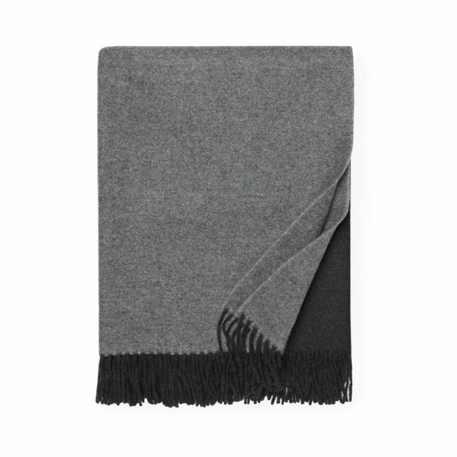 Sferra Jeno Throws Main Black/Grey Fine Linens