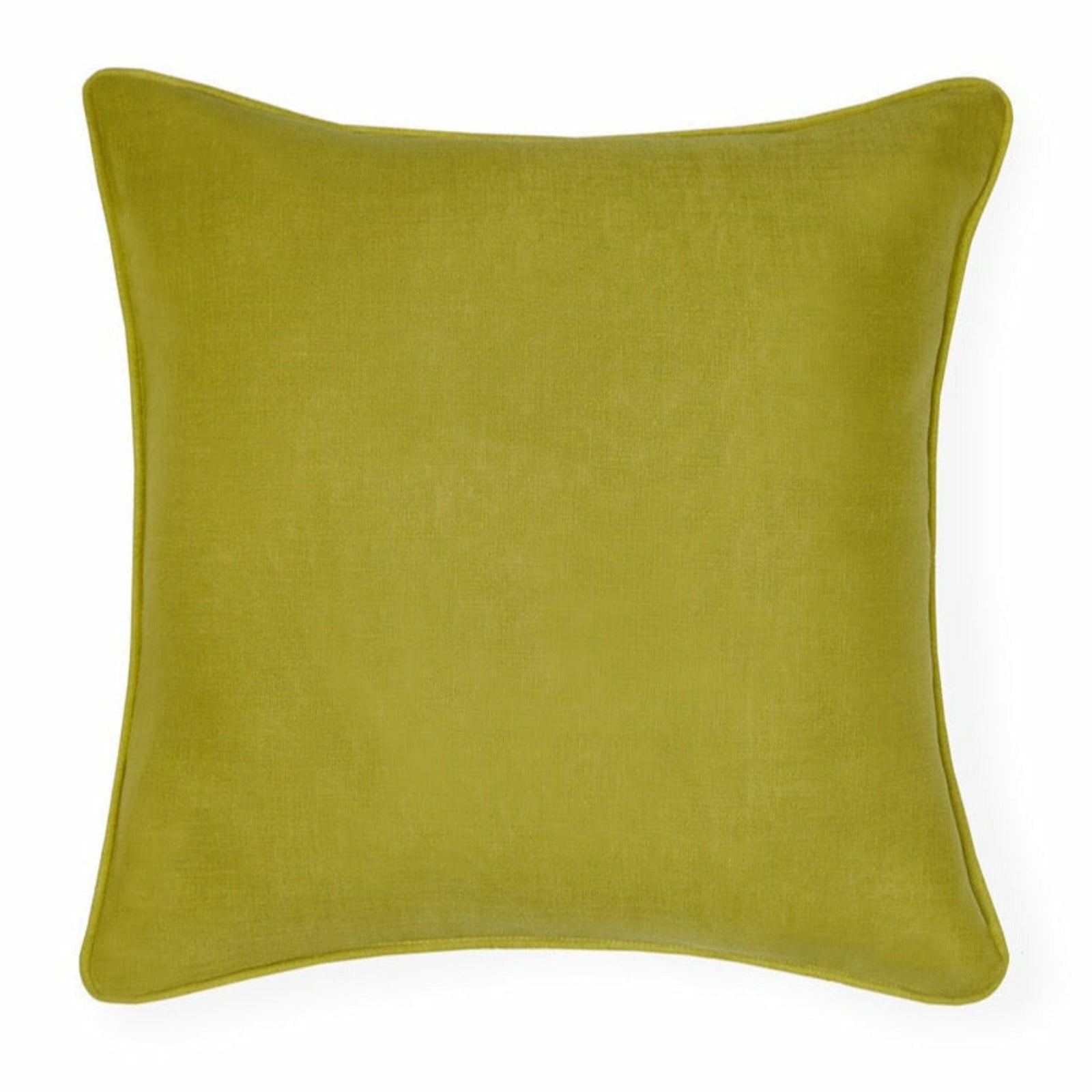 Sferra Manarola Decorative Pillow Hunter Lime Fine Linens