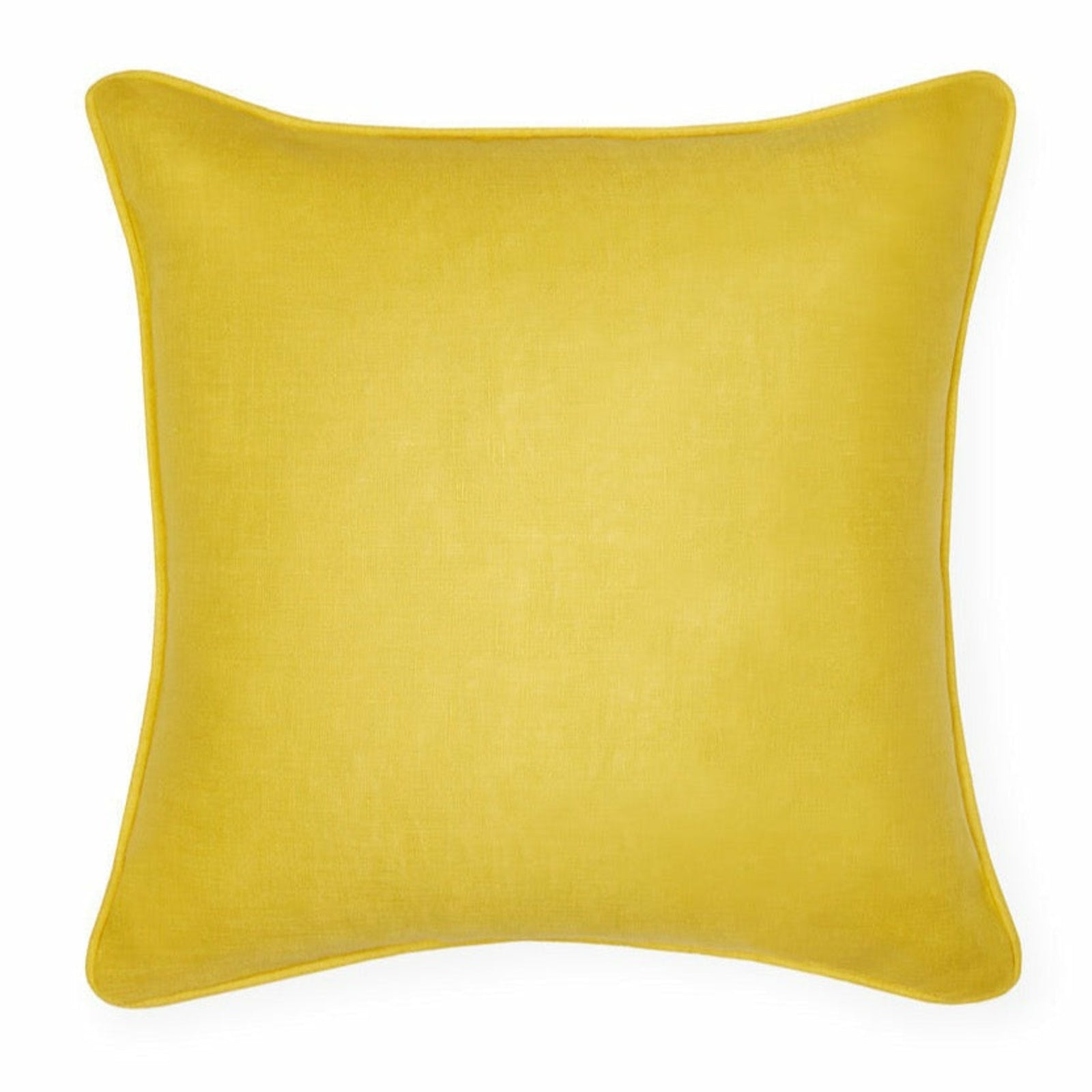 Sferra Manarola Decorative Pillow Sand Lemon Fine Linens