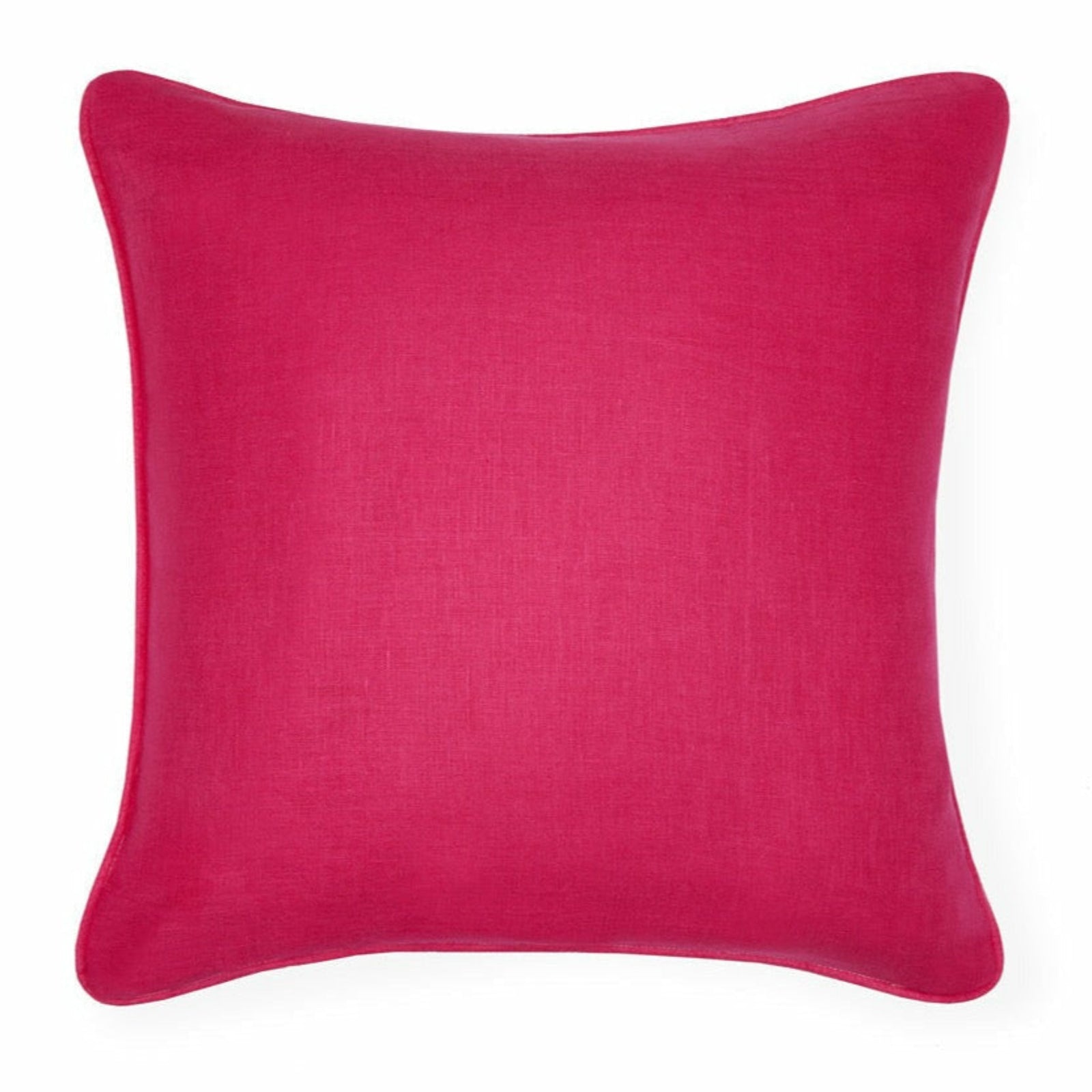 Sferra Manarola Decorative Pillow Tangerine Raspberry Fine Linens