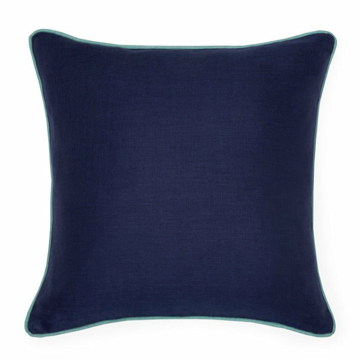 Sferra Manarola Decorative Pillow Midnight Aqua Fine Linens